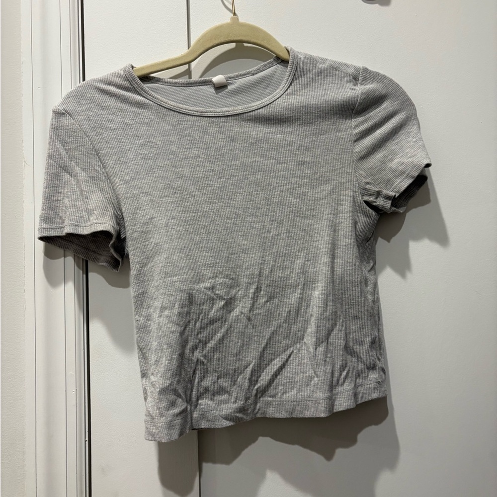 Classic Gray Short Sleeve Women's Tee